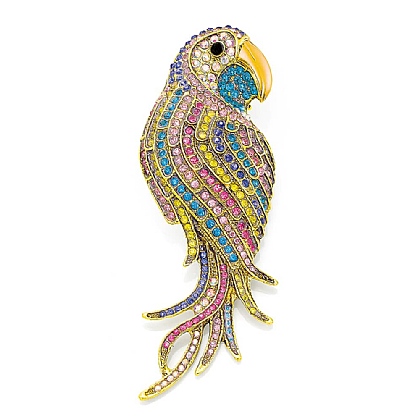 Talk of the Tropics Crystal Brooch